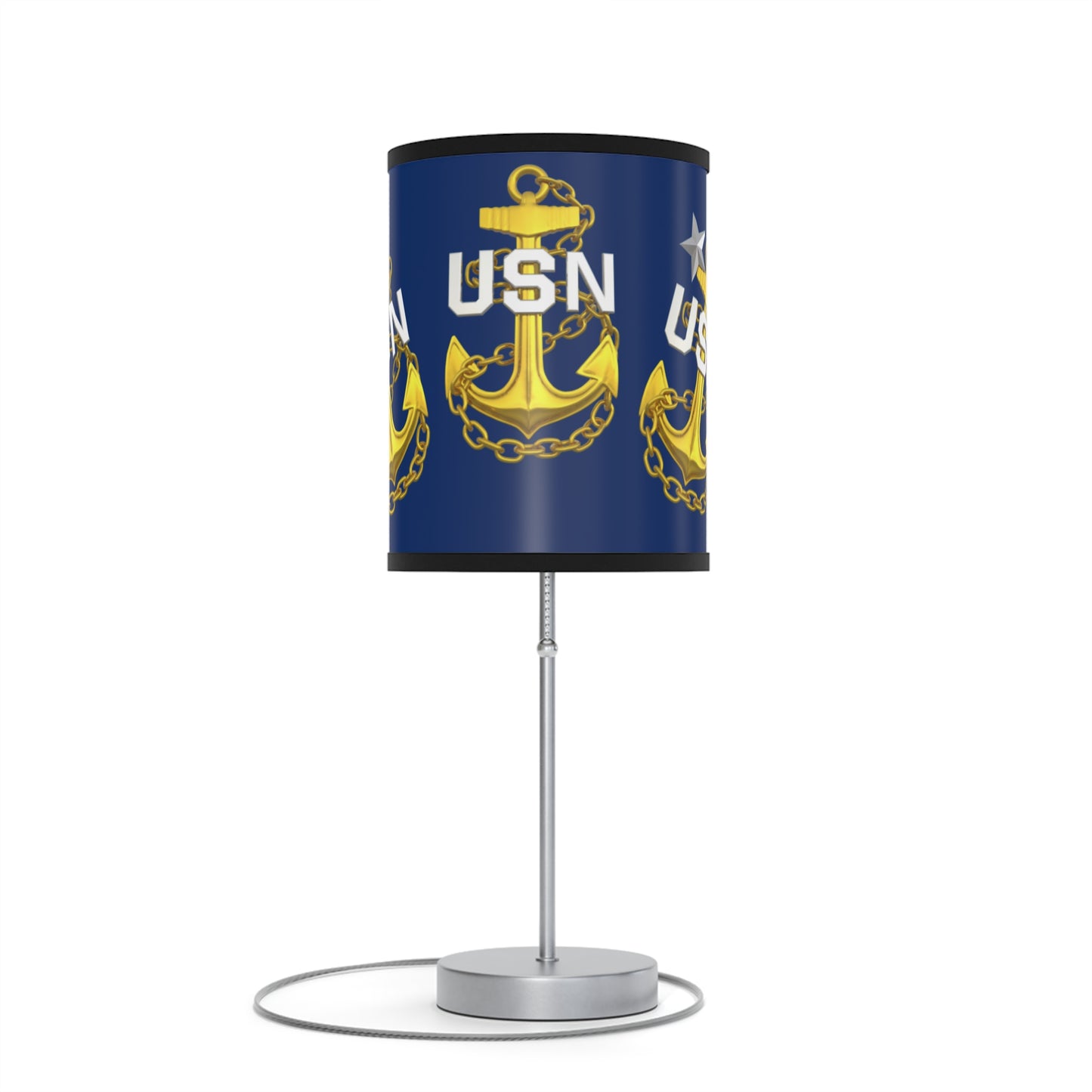 US Navy Chief Petty Officer Desk Lamp | CPO Emblematic Lighting