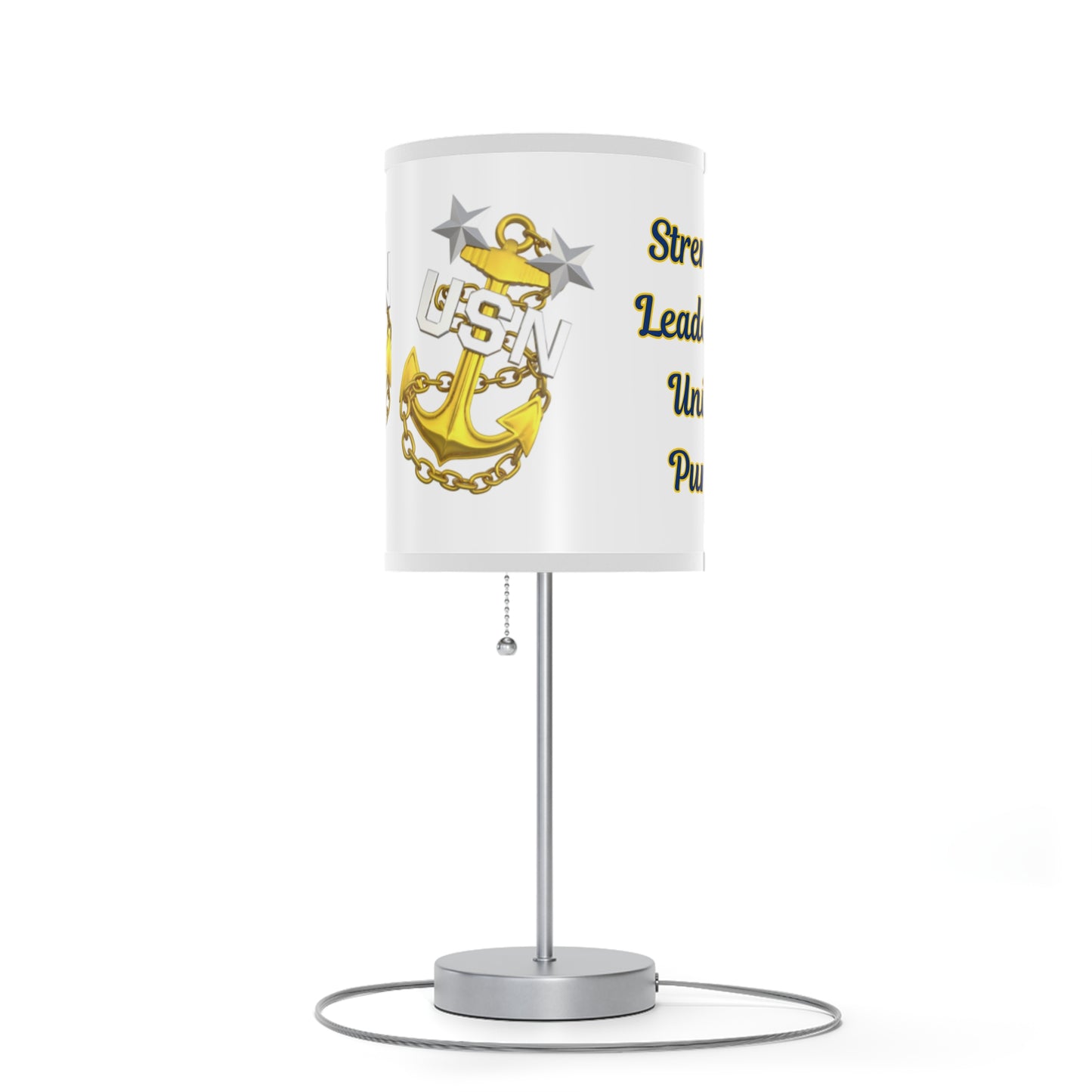 US Navy Chief Petty Officer Desk Lamp | CPO Emblematic Lighting