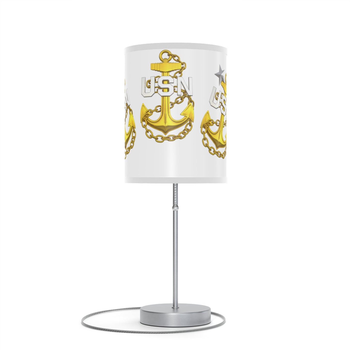 US Navy Chief Petty Officer Desk Lamp | CPO Emblematic Lighting