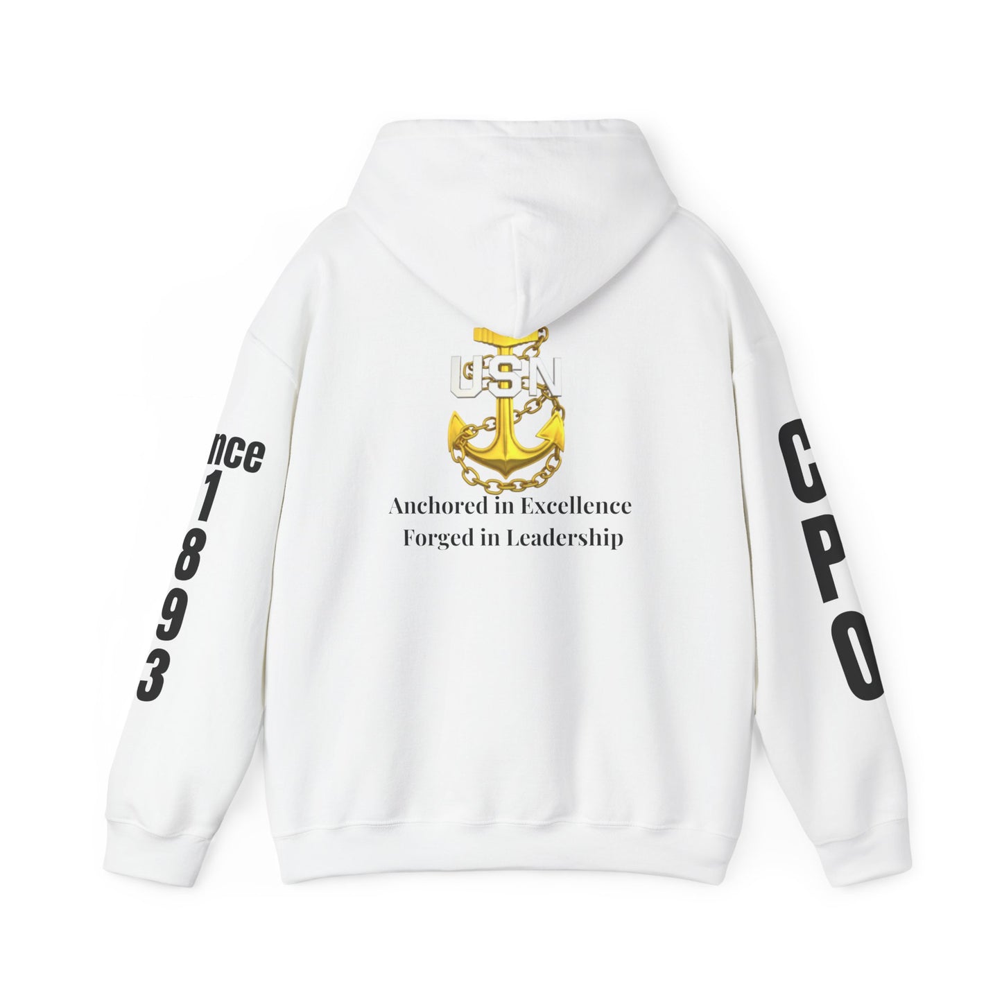 Chief Definition Hoodie - Navy Chief Appreciation Apparel