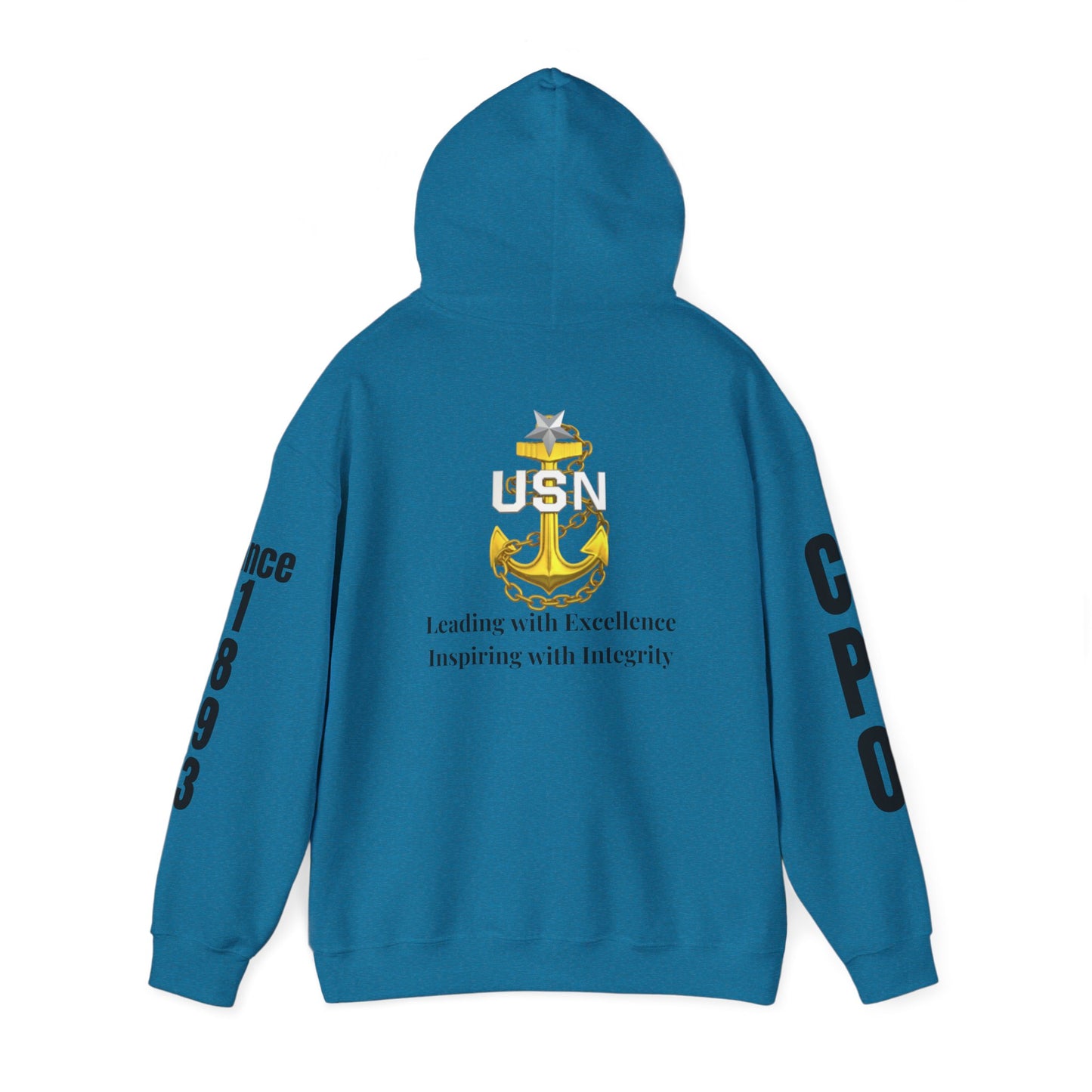 Senior Chief Definition Hoodie - Navy Chief Appreciation Apparel