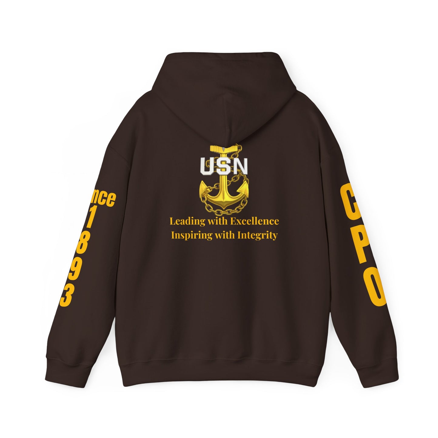 Senior Chief Definition Hoodie - Navy Chief Appreciation Apparel