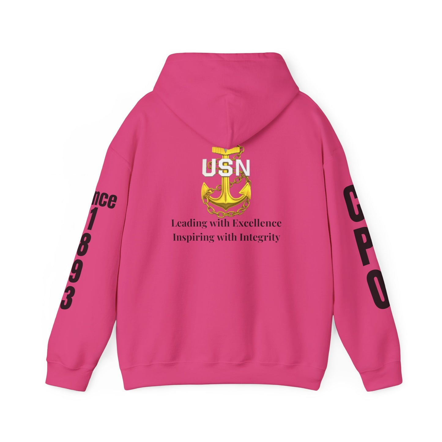 Senior Chief Definition Hoodie - Navy Chief Appreciation Apparel