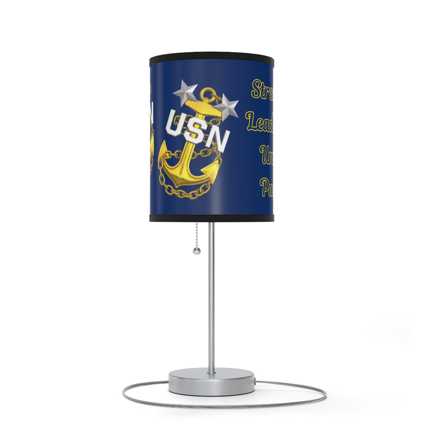 US Navy Chief Petty Officer Desk Lamp | CPO Emblematic Lighting