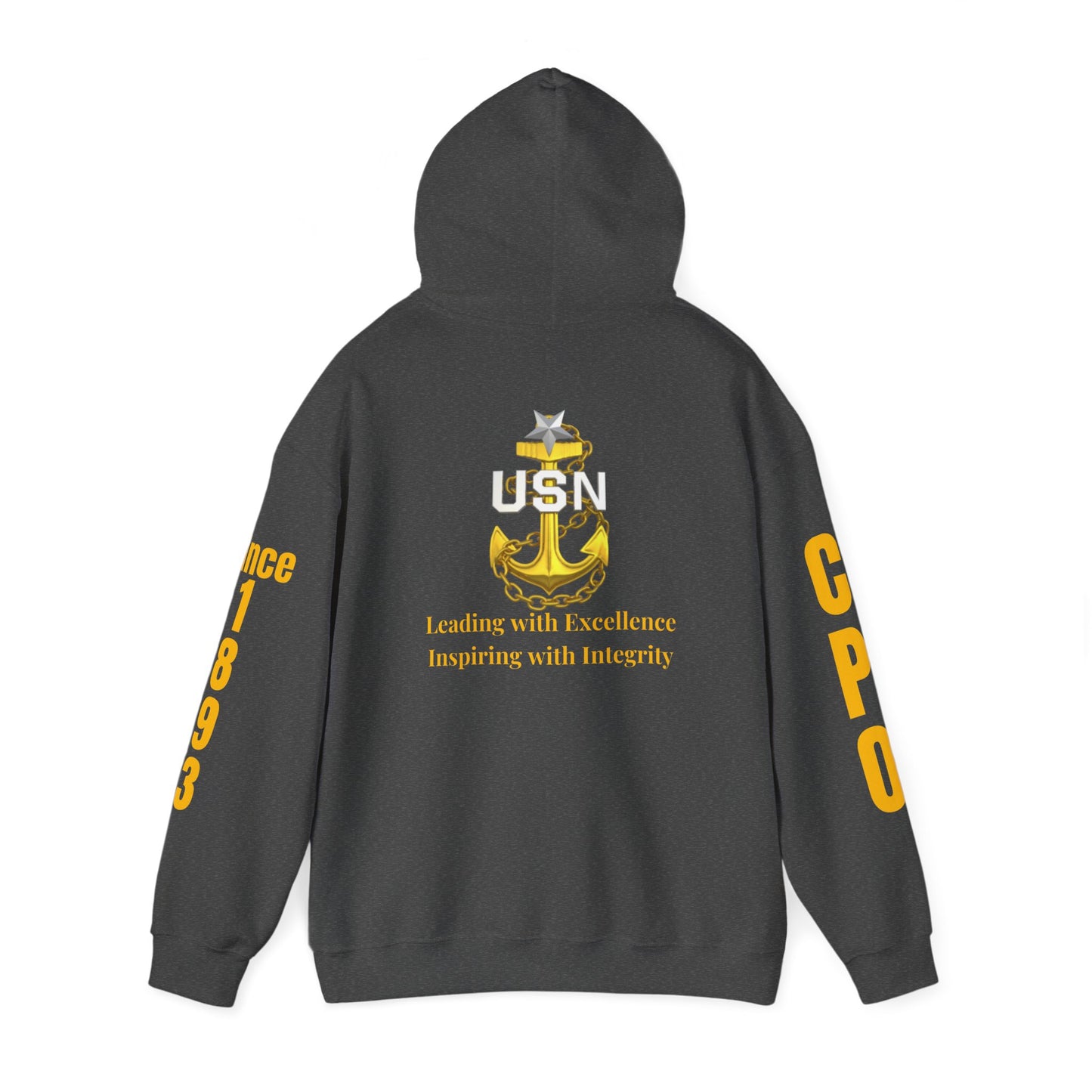 Senior Chief Definition Hoodie - Navy Chief Appreciation Apparel