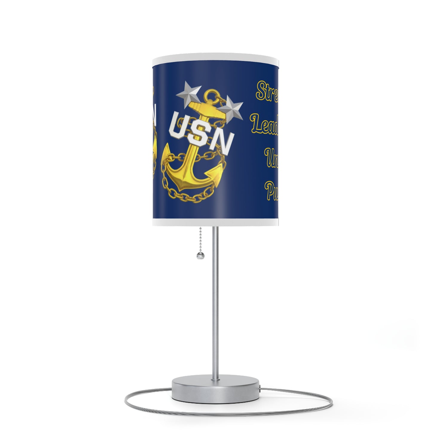 US Navy Chief Petty Officer Desk Lamp | CPO Emblematic Lighting