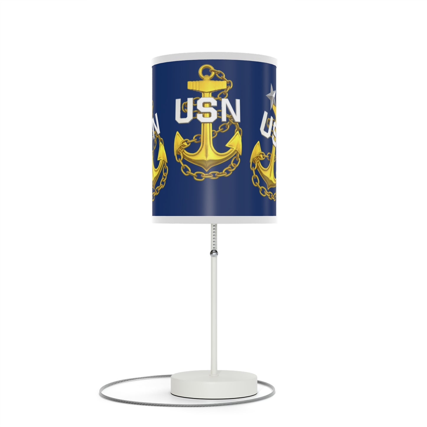 US Navy Chief Petty Officer Desk Lamp | CPO Emblematic Lighting