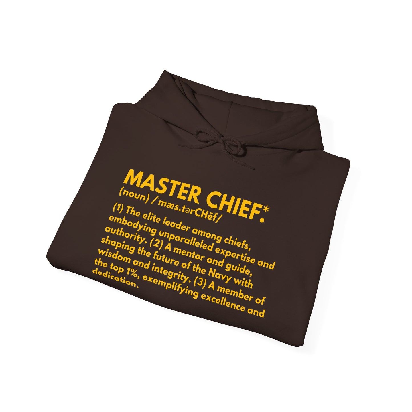 Master Chief Definition Hoodie - Navy Chief Appreciation Apparel