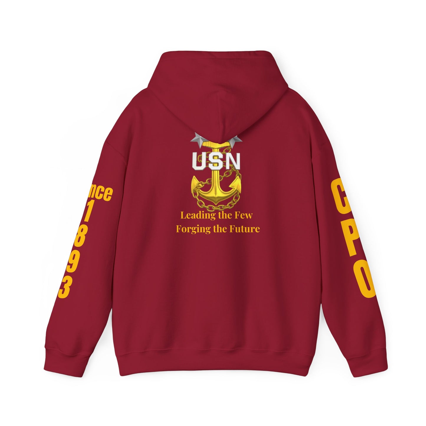 Master Chief Definition Hoodie - Navy Chief Appreciation Apparel