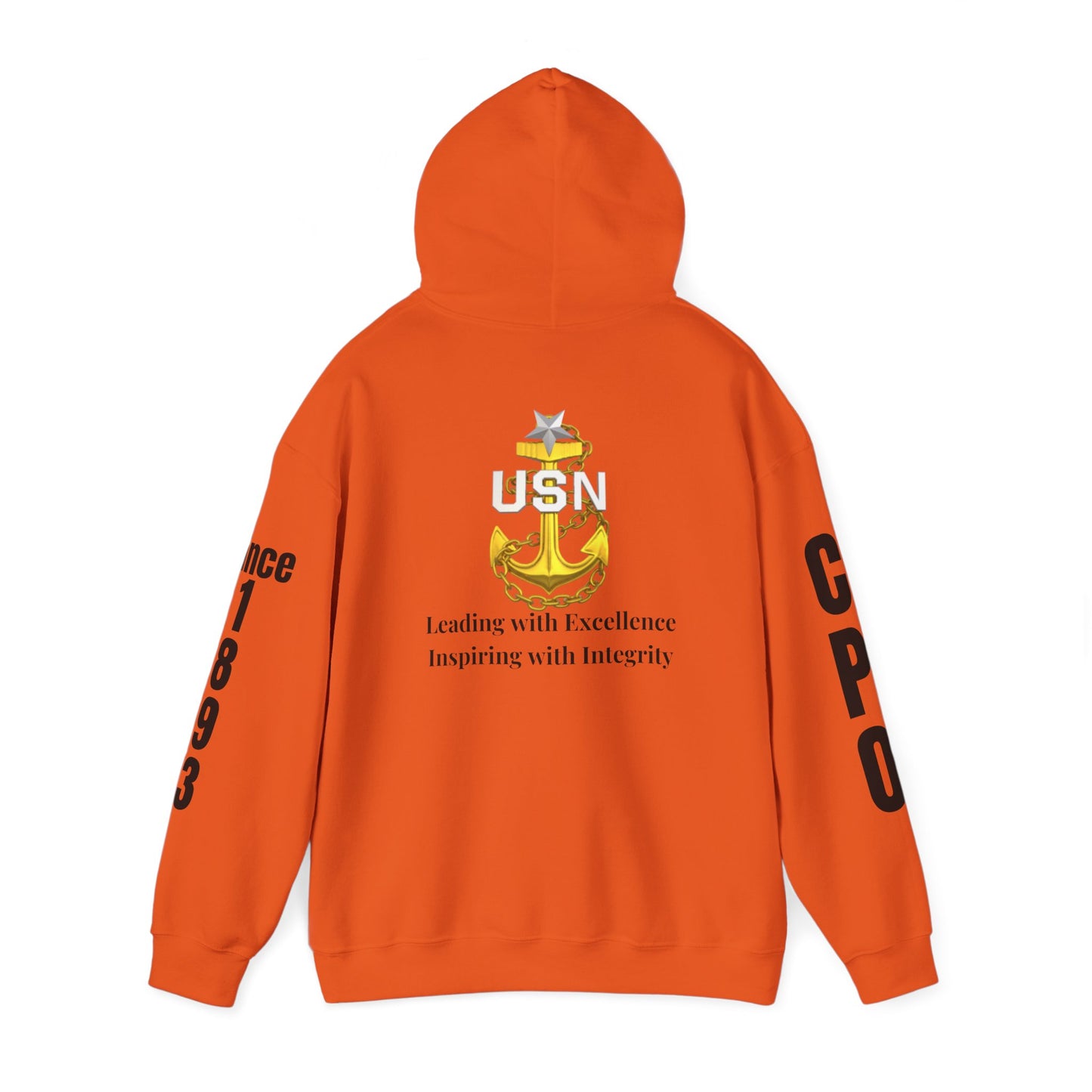 Senior Chief Definition Hoodie - Navy Chief Appreciation Apparel