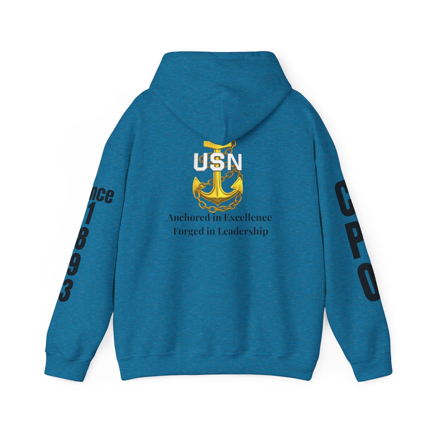 Chief Definition Hoodie - Navy Chief Appreciation Apparel