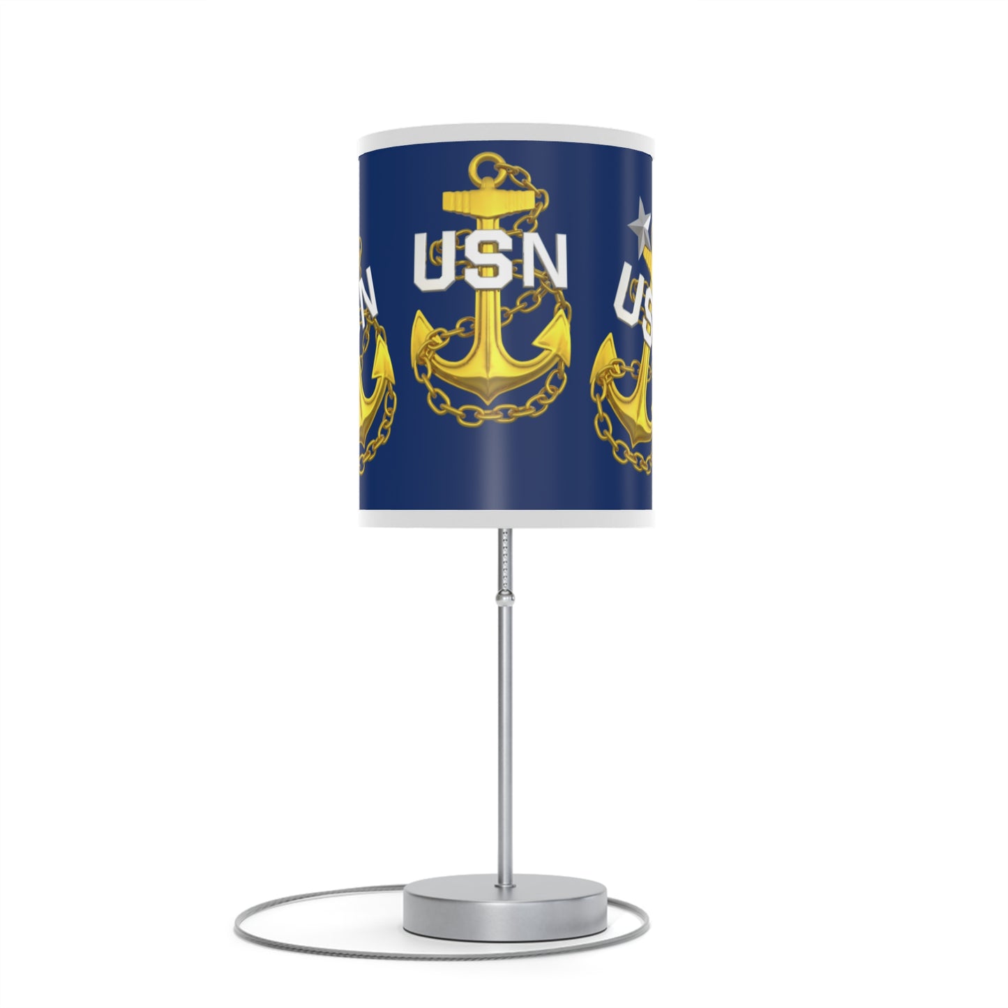 US Navy Chief Petty Officer Desk Lamp | CPO Emblematic Lighting