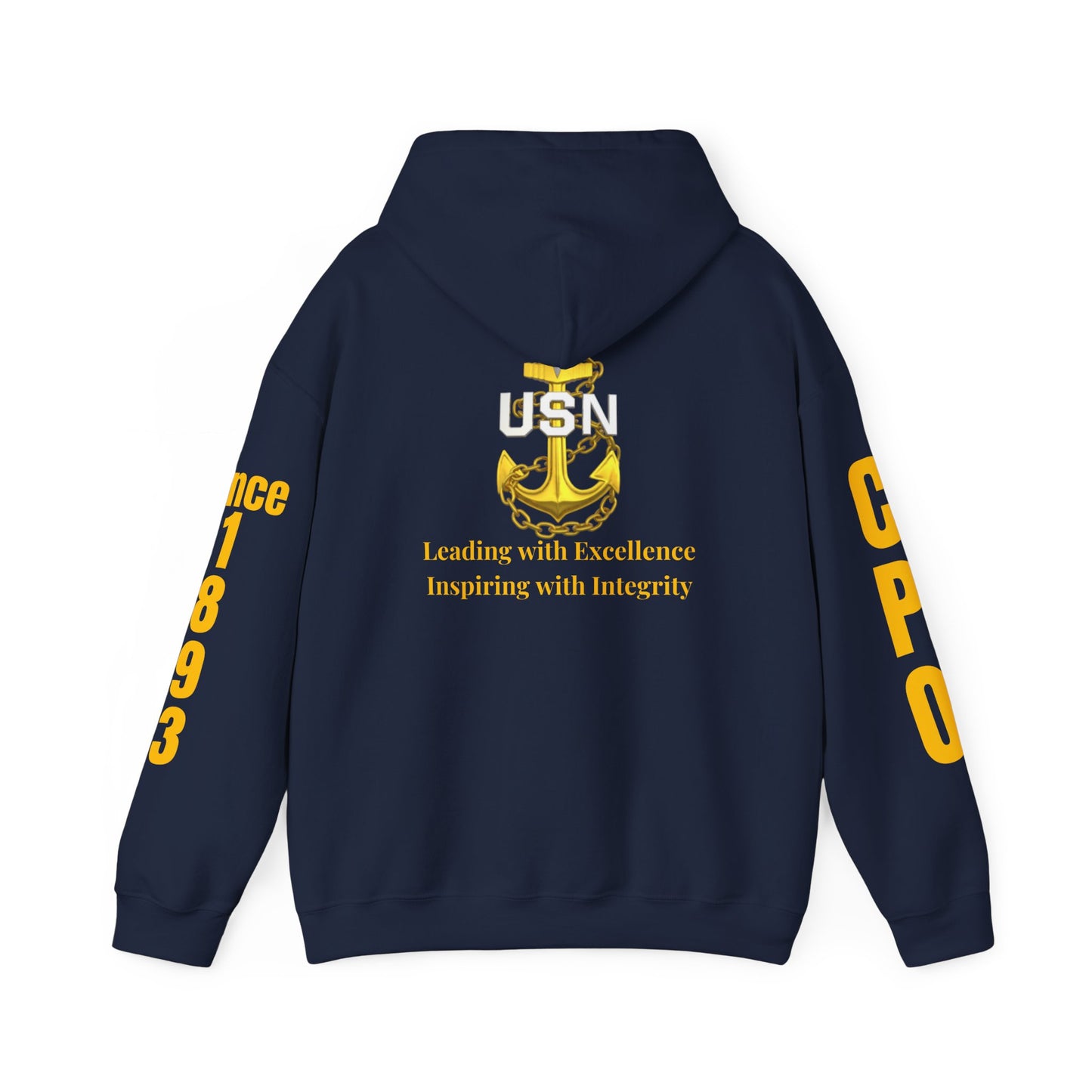 Senior Chief Definition Hoodie - Navy Chief Appreciation Apparel