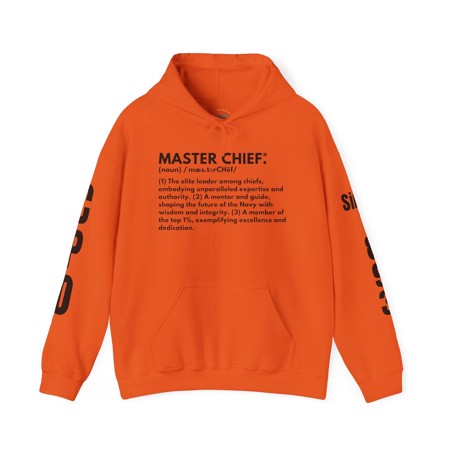 Master Chief Definition Hoodie - Navy Chief Appreciation Apparel