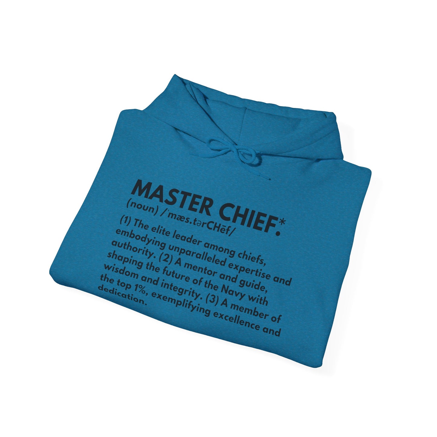 Master Chief Definition Hoodie - Navy Chief Appreciation Apparel